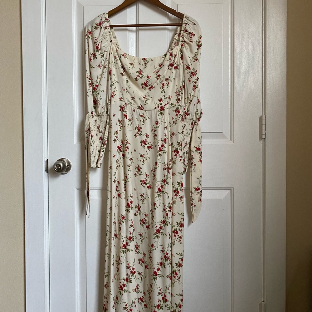Reformation Aubrey Dress white size 2